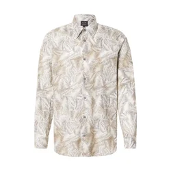 ARMANI EXCHANGE Srajca  bež / kremna / rjava