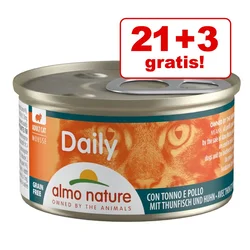 Almo Nature Daily Mousse konzerva - piščanec - 85 g 85 g