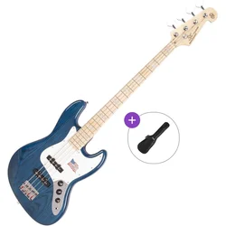 SX SJB75 Basic SET Trans Blue Električna bas kitara
