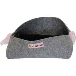 Pet Line Krevet za pse, 56x46cm, Sivi