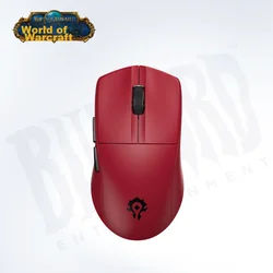 BLIZZARD Bežični gaming miš World of Warcraft, 2.4GHz, Bluetooth, Crveni