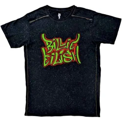 Billie Eilish Majica Graffiti Unisex Black XL
