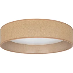 Brilagi - LED prigušiva stropna svetiljka, velika, 36W/230V, 3000-6000K, O55 cm, bež WT + daljinski upravljač