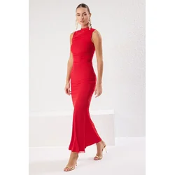 Trendyol Milla Ženska haljina Tprss25Ae00040, Crvena