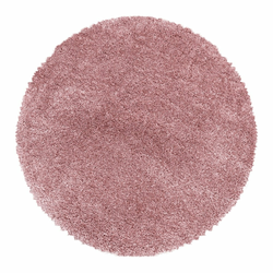 Rožnata okrogla preproga o 80 cm Fluffy – Ayyildiz Carpets