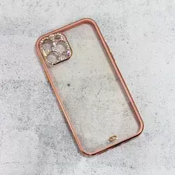 Maska za telefon Cirkon Camera za iPhone 12 Pro 6.1 roze