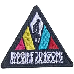 Imagine Dragons Blurred Triangle Logo Iron-On Patch