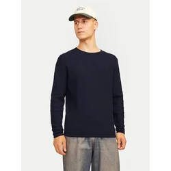 JACK & JONES Pulover JJECooper  nočno modra