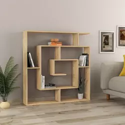 HANAH HOME Polica za knjige Labirent Sapphire Hrast