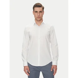 Calvin Klein Srajca LV019EU005 Bela Slim Fit