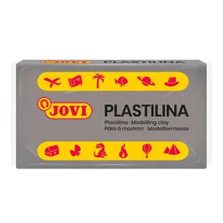 JOVI naravni plastelin 50 g - siv
