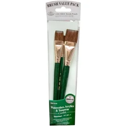 3 delni set čopičev Valve Pack (3-delni set čopičev)