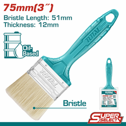 TOTAL TOOLS Čopič za barvanje 75mm (THT845036), (20926493)