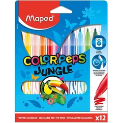 Maped Flomasteri Jungle, 12 komada