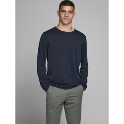 JACK & JONES Pulover Leo, modra