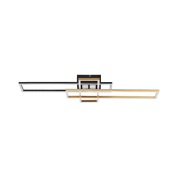 Zuma Line MS243 - LED prigušiva svetiljka LUMENZ LED/55W/230V 3000-6000K crna/zlatna +daljinski upravljač