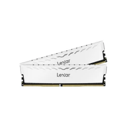 Lexar® 16GB THOR DDR4 3600 UDIMM XMP Memory with white heatsink. Dual pack, EAN: 843367129317 ( LD4BU016G-R3600GDWG )