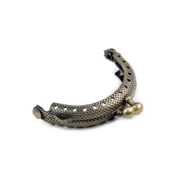 Mini okvir za denarnico 5,5x8 cm - stara medenina