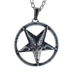 Ogrlica z obeskom Baphomet - LSF4 12