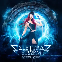 Elettra Storm - Powerlords (Limited Edition) (Blue Marbled Coloured) (LP)