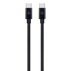 Dviced Cable USB-C to USB-C Nylon Textile 2m - Black