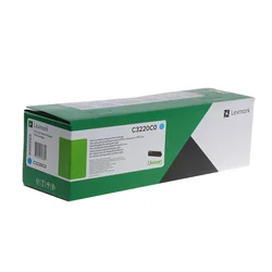 toner Lexmark C3220C0, 1.500 strani (original, modra)