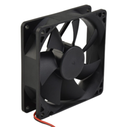 Ventilator 80x80mm Green black, molex