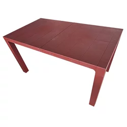 Sto plastični pravougaoni Orfeo 140x80, Bordo