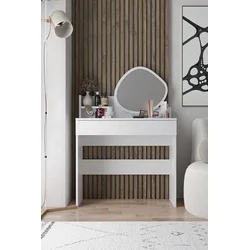 HANAH HOME Sto za šminkanje Harmony Mini Amorphous White