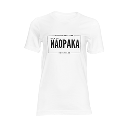 Majica Opako Naopaka, Bela