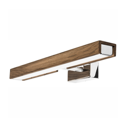 Brilagi-LED Kupatilsko osvetljenje za ogledalo WOODY MIRROR LED/8W/230V IP44 hrast/hrom