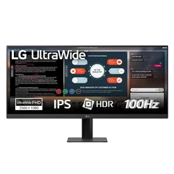 LG Monitor 29U511A-B, 29, IPS, UW-FHD, 100 Hz, Freesync, Crni