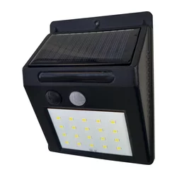 LED solarno zidno svetlo sa senzorom LED/3W/3,7V 1200 mAh IP44