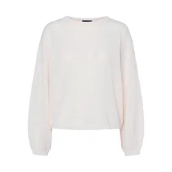 Pieces Ženski džemper Ida, Oversize, Beli