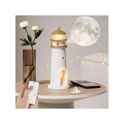 JWD LED ambient lampa Svetionik sa BT zvucnikom, daljinskim upravljac