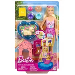 Barbie Pool Party - lutka Aloha Blonde - 1 set