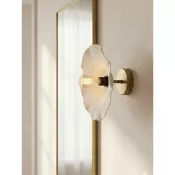 OPVIQ Belo - zlatna zidna lampa APG0009