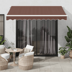 Tenda na automatsko uvlačenje smeđa 300 x 250 cm