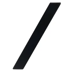 STREFA Številka hiše 95mm iz nerjavečega jekla črna