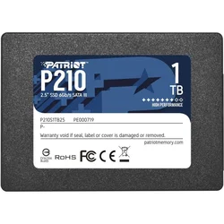 PATRIOT SSD 2.5 SATA 3 1 TB P210 520 MB/s/430 MB/s P210S1TB25