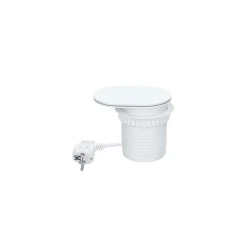 Solight PP124CW-PD20 - Ugradna utičnica 20W, 1x + USB A+C, bela