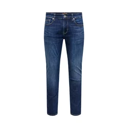 Only & Sons Kavbojke ONSWarp temno modra