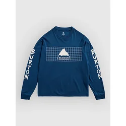 Burton 80s Long Sleeve T-Shirt selvedge blue