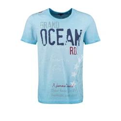 Key Largo Majica KLOcean mornarska/nebeško modra/temno rdeča/bela