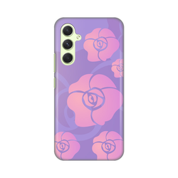 Silikonska maska za Samsung A546B Galaxy A54 5G Blossom Print bež