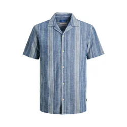 JACK & JONES Srajca JPRBLUSUMMER moder denim/bela