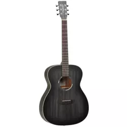 Tanglewood Twbb O | Blackbird Series Orchestra Smokestack Black Satin Acoustic Guitar