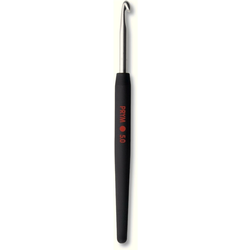 PRYM Crochet Hooks For Wool Soft 14cm/6mm Silver