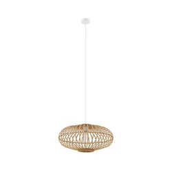 Eglo 55114 - LED luster na sajli 1xE27/4W/230V braon
