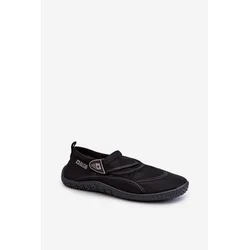 Mens Black Big Star Water Shoes